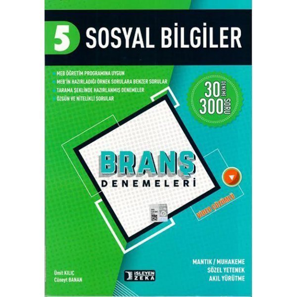 İŞLEYEN ZEKA 5.SINIF DENEME SOSYAL BİLGİLER 2020