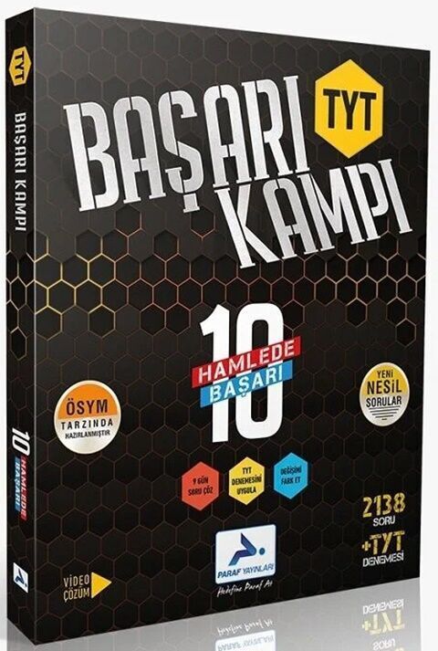 PARAF TYT BAŞARI KAMPI 10 HAMLEDE BAŞARI-YENİ ÜRÜN