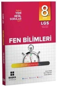 Başka 8.Sınıf Fen Bilimleri Yeni Nesil Soru Kitabı