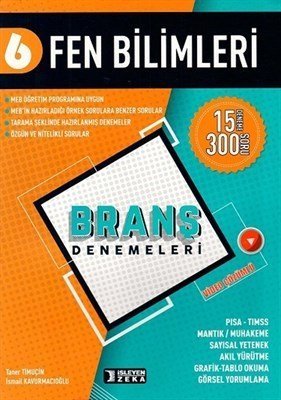 İŞLEYEN ZEKA 6.SINIF DENEME FEN BİLİMLERİ 2020