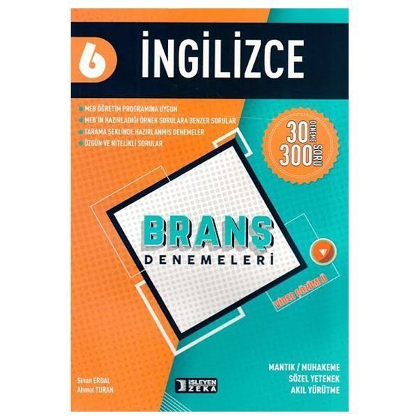 İŞLEYEN ZEKA 6.SINIF DENEME İNGİLİZCE 2020