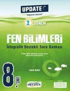 Okyanus Yayınları 8. Sınıf Update 2. Dönem İnfografik Destekli Fen Bilimleri Soru Bankası