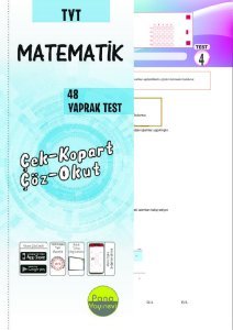 Pano Yayınevi TYT Matematik Yaprak Testleri  (48 Adet) Çek Kopart