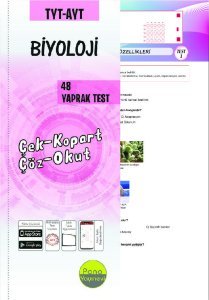 Pano Yayınevi TYT-AYT Biyoloji Yaprak Testleri (48 Adet) Çek Kopart