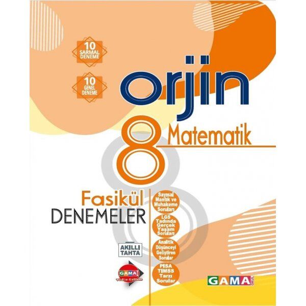 Gama Orjin 8.Sınıf Matematik Fasikül Denemeler