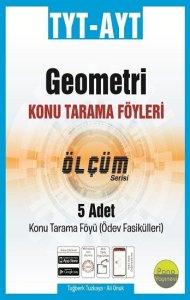 Pano Yayınevi TYT-AYT Geometri Tarama Föyleri (5 Fasikül 3x24+2x32 Sayfa)