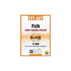 Pano Yayınevi TYT-AYT Fizik Tarama Föyleri (12 Fasikül 12x16 Sayfa)