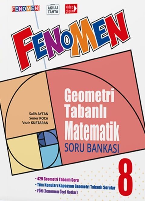 Gama Fenomen 8.Sınıf Geometri Tabanlı Matematik Soru Bankası