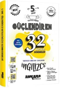ANKARA 5.SINIF İNGİLİZCE GÜÇLENDİREN 32 HAFTALIK KAZANIM DENEMELERİ