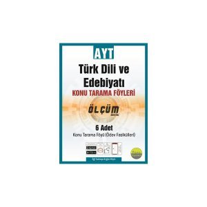 Pano Yayınevi AYT Edebiyat Tarama Föyleri (6 Fasikül 6x24 Sayfa)