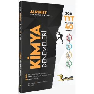 Tyt Kimya Alpinist Aşamalı 40 Deneme Rasyonel Yayınları