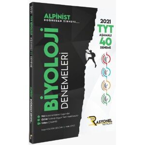 Tyt Biyoloji Alpinist Aşamalı 40 Deneme Rasyonel Yayınları