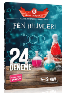 SINAV 8.SINIF LGS 24 AYAR FEN BİLİMLERİ DENEME