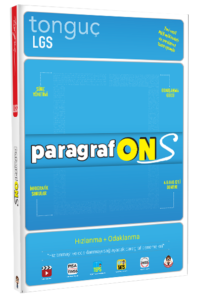 Tonguç Yayınları ParagrafONS - 5,6,7. Sınıf ve LGS
