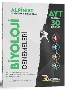 Rasyonel Yks Ayt Biyoloji Alpinist Aşamalı 30 Deneme Rasyonel Yayınları