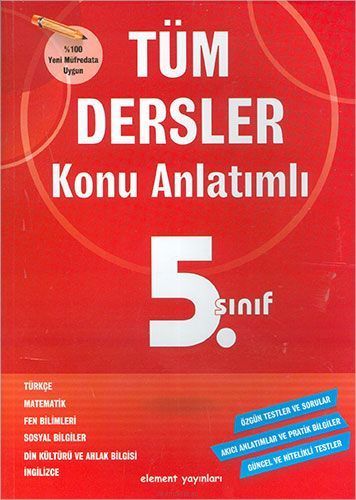 ELEMENT YAYINLARITÜM DERSLER 5.SINIF KONU ANLATIM