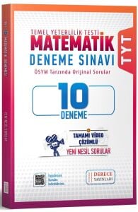 Derece Tyt Matematik 10 Lu Deneme 2022-2023