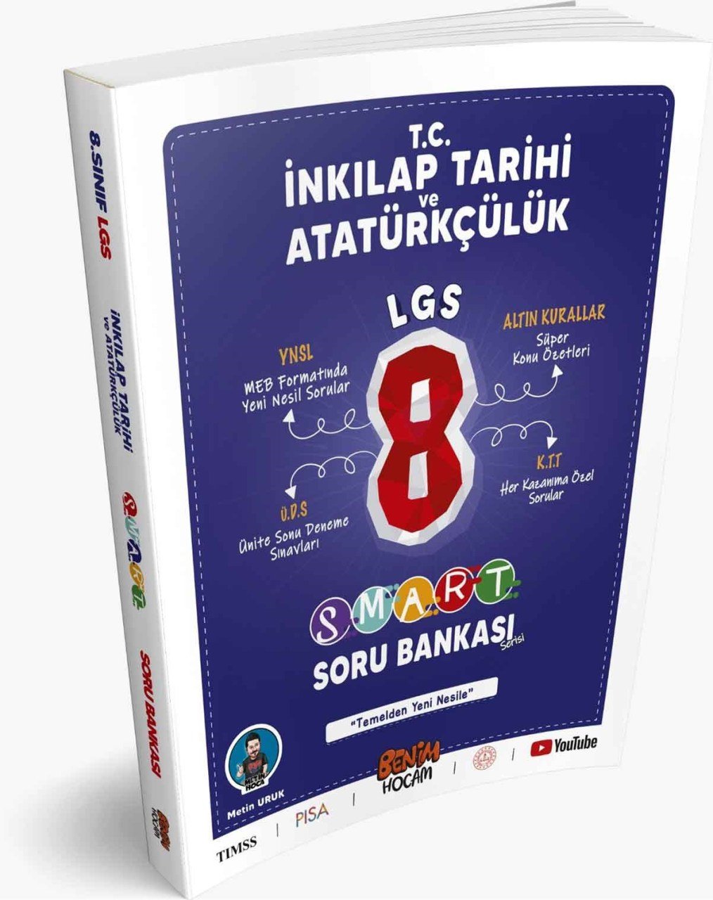 Benim Hocam LGS 8. Sınıf Smart Serisi T.C İnkılap Tarihi ve Atatürkçülük Soru Bankası