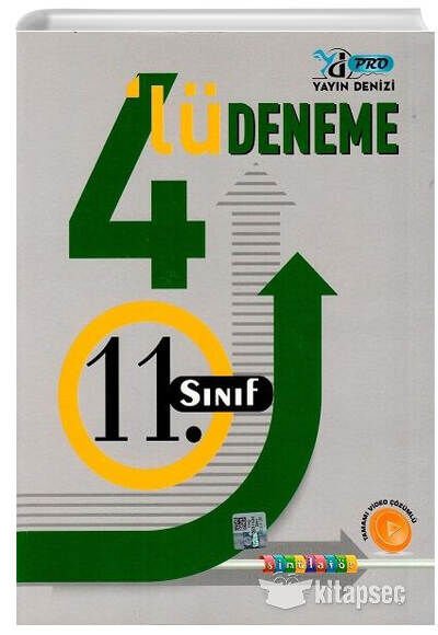 YAYIN DENİZİ 11.SINIF PRO SİMÜLATÖR 4 LÜ DENEME-2022-23
