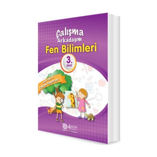 4 ADIM 3.SINIF FEN BİLİMLERİ ÇALIŞMA ARKADAŞIM
