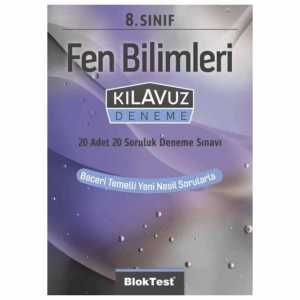 Bloktest 8.Sınıf Bloktest Fen Bilimleri Kılavuz Deneme