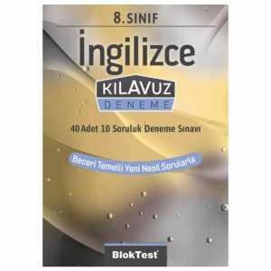 Bloktest 8.Sınıf Bloktest İngilizce Kılavuz Deneme