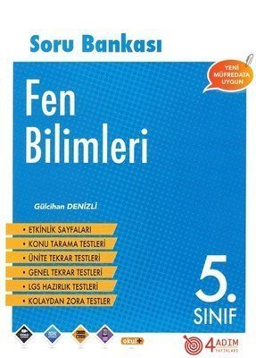 4 ADIM 5.SINIF FEN BİLİMLERİ SORU BANKASI