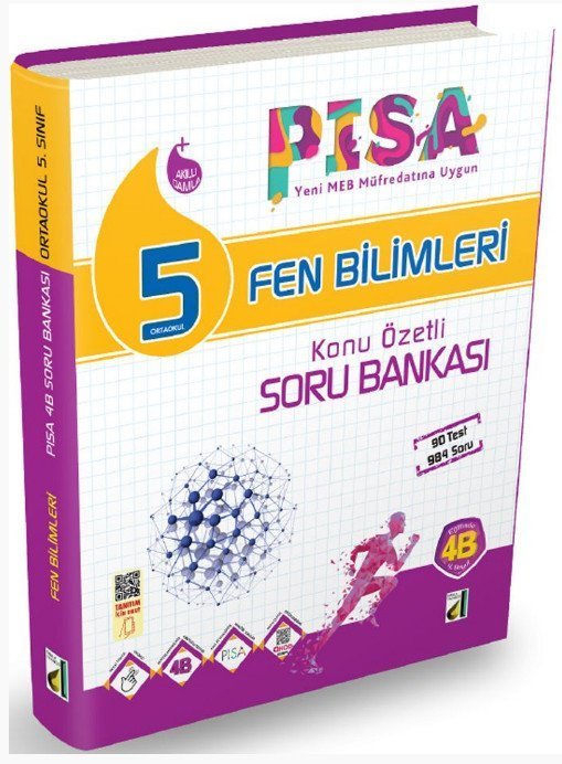 AKILLI DAMLA 5.SINIF PİSA YENİ NESİL FEN BİLİMLERİ SORU BANKASI