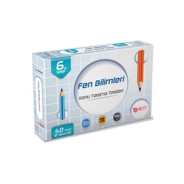 4 ADIM 6.SINIF FEN BİLİMLERİ KTT (12 öğr.)