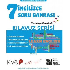 KVA KILAVUZ SERİSİ 7. SINIF İNGİLİZCE SORU BANKASI