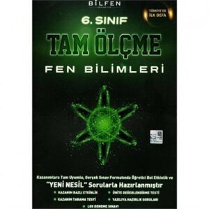 Bilfen 6.Sınıf Fen Bilimleri Tam Ölçme Yeni