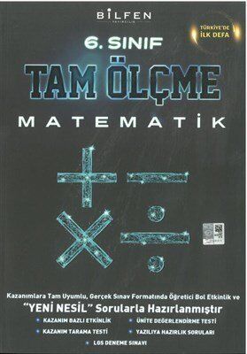 Bilfen 6.Sınıf Matematik Tam Ölçme Yeni