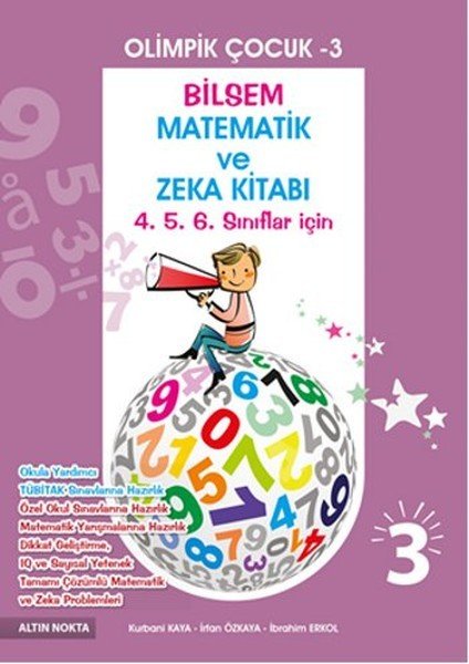 OLİMPİK ÇOCUK 3 BİLSEM MATEMATİK VE ZEKA KİTABI