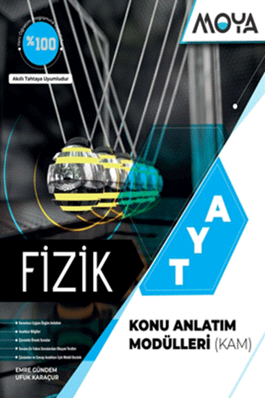 MOYA YKS AYT FİZİK KONU ANLATIM MODÜLLERİ *YENİ*