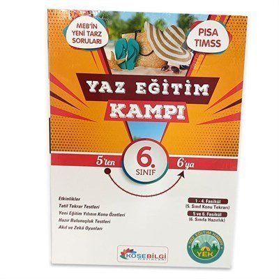 Köşebilgi 6.Sınıf Yaz Kursu Kitabı