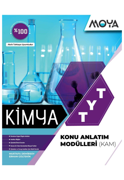 MOYA YKS TYT KİMYA KONU ANLATIM MODÜLLERİ *YENİ*