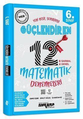 Ankara 6.Sınıf Matematik Güçlendiren 12 Deneme