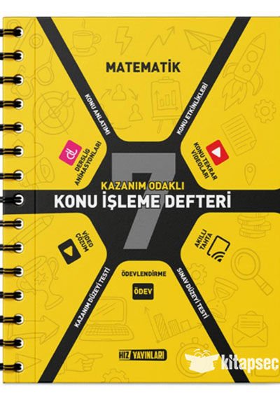 HIZ 7.SINIF MATEMATİK ETKİNLİK DEFTERİ