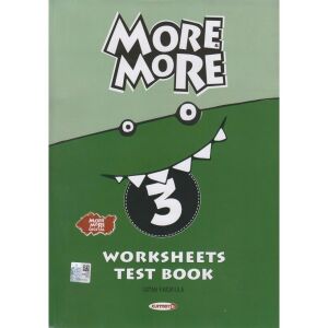 Kurmay 3.Sınıf More Englısh Worksheets & Test Book