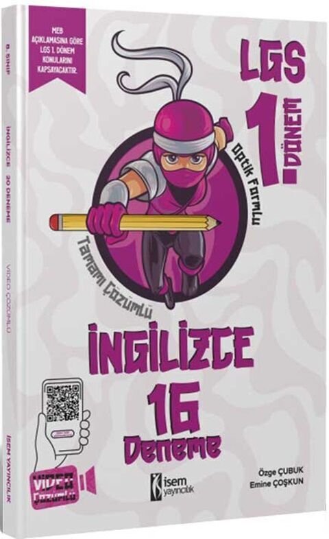 2023 İsem Lgs 1. Dönem İngilizce  16 Branş Deneme