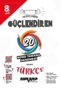 ANKARA 8.SINIF GÜÇLENDİREN TÜRKÇE KONU TARAMA 20 DENEME