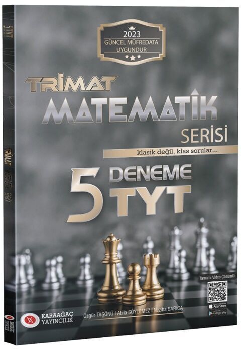 Karaağaç 2023 Tyt Matematik Branş Denemeleri Trimat Serisi