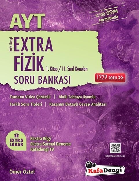 Kafadengi Ayt Extra Fizik Soru Bankası /1. Kitap