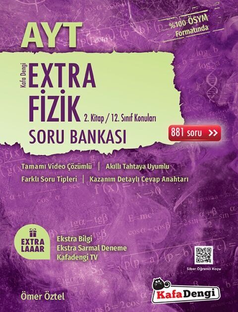 Kafadengi Ayt Extra Fizik Soru Bankası / 2. Kitap