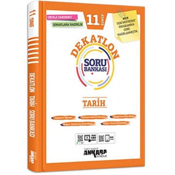 ANKARA 11.SINIF TARİH DEKATLON SORU BANKASI