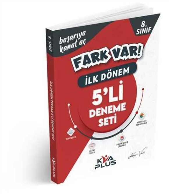 Koray Varol 8.Sınıf İlk Dönem 5'Li Deneme Seti
