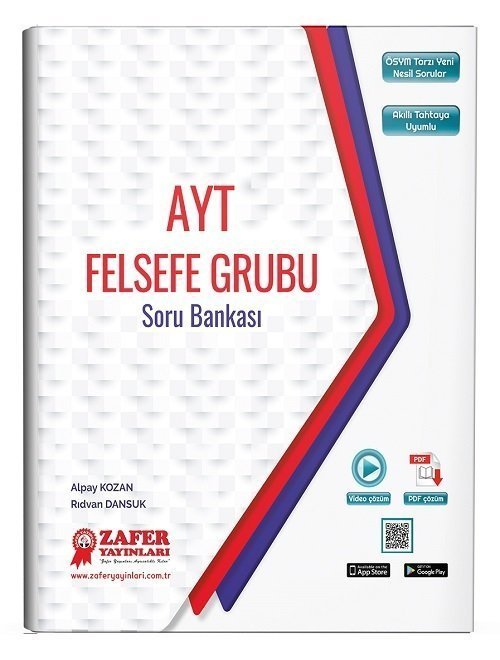 Zafer Yks Ayt Felsefe Soru Bankası Zafer Yayınları