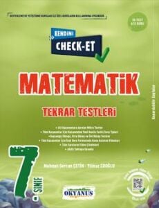 Okyanus 7.Sınıf Kendini Check- Et Matematik Tekrar Test