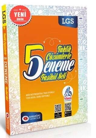 KARAAĞAÇ LGS TAKTİK ÇÖZÜMLERLE 5 DENEME FASİKÜL SETİ