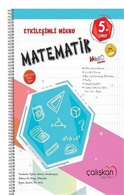 ÇALIŞKAN 5.SINIF MİKRO DEFTER/MATEMATİK